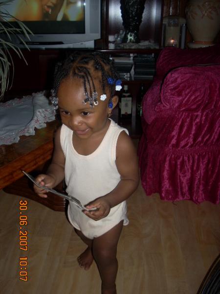 Ma petite puce marche déjà !!!!